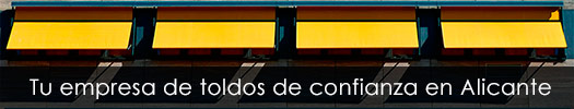 Toldos Alicante. La mejor empresa de toldos de Alicante.