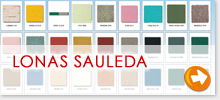 Catalogo de lonas de toldos Sauleda