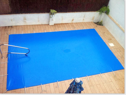 Cobertores de invierno para piscinas