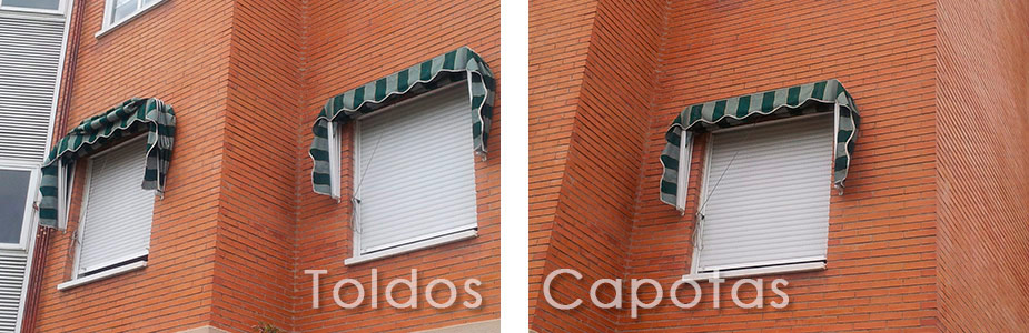Instalacion de toldos capotas en Caceres.