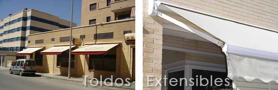 Instalacion de toldos extensibles en Caceres.