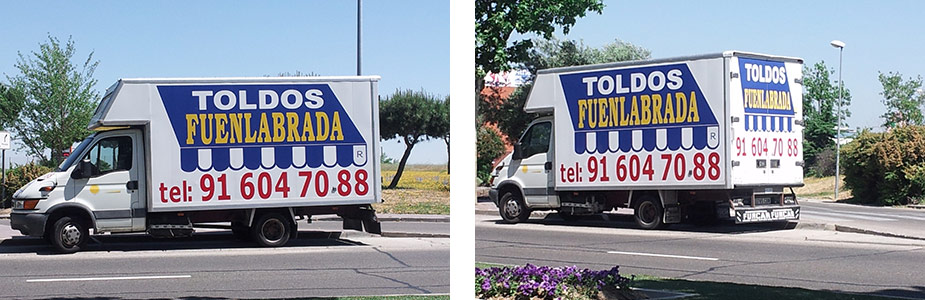 Instalacion de toldos en Fuenlabrada.