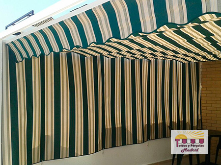 Instalacion de pergolas en Las Rozas de Madrid.