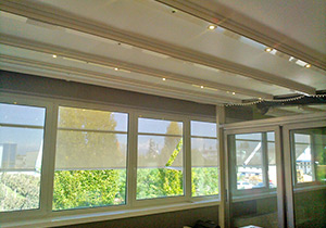 Instalacion de estores enrollables y cortinas screen en Tarragona.