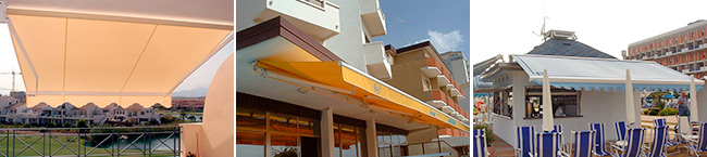 Instalacion de toldos extensibles en Tarragona.