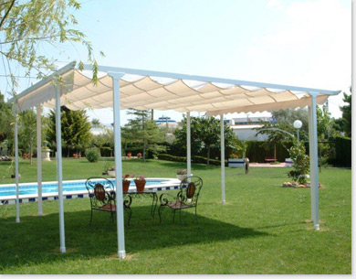 Pergolas porteria - porteria 120x120