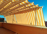 Instalaci&oacute;n de P&eacute;rgola 80x40 pared - porter&iacute;a.