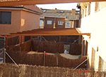 Instalaci&oacute;n de P&eacute;rgola 80x40 pared - porter&iacute;a.