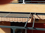 Instalaci&oacute;n de P&eacute;rgola 80x40 pared - porter&iacute;a.