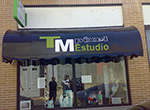Instalaci&oacute;n de Toldo Marquesina publicitaria.