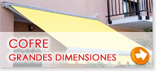 Toldos Toldos extensibles con cofre de grandes dimensiones