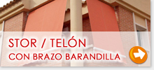 Toldos verticales Stor o Telon